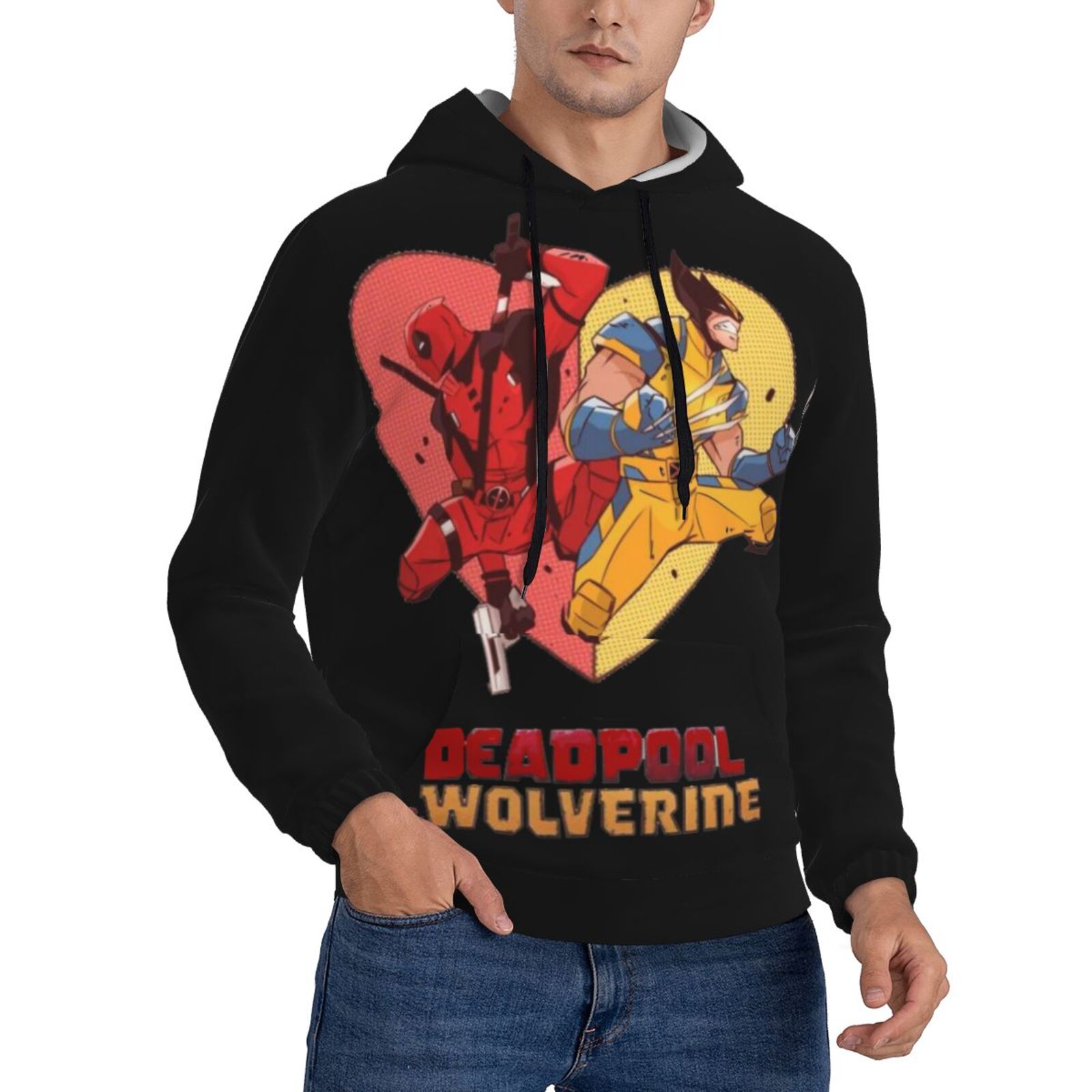Deadpool Best Friends Heart Right hoodie We Are Deadpool Corps SSHHHH